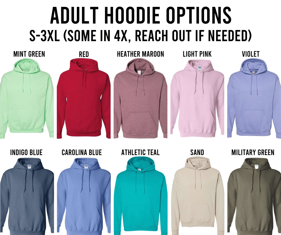 Adult Hoodie Sweatshirt
