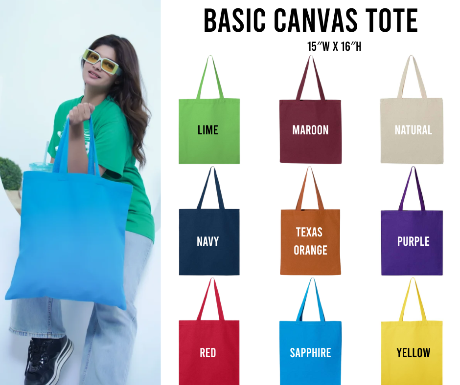 Basic Canvas Tote