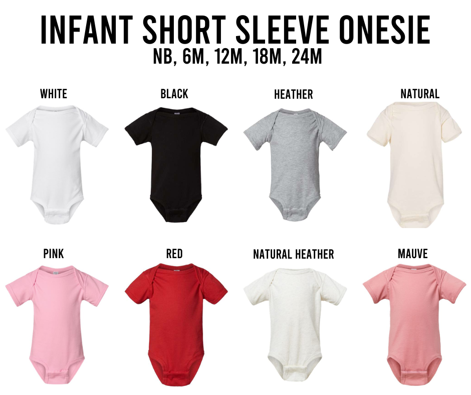 Infant Short Sleeve Onesie