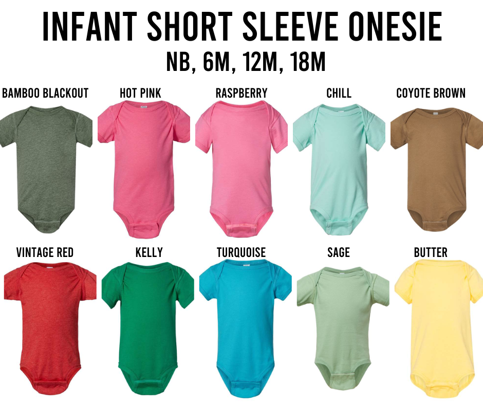 Infant Short Sleeve Onesie