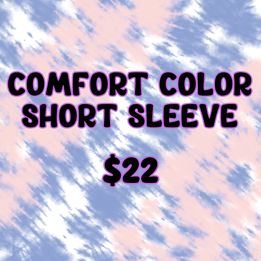 Comfort Color Short Sleeve