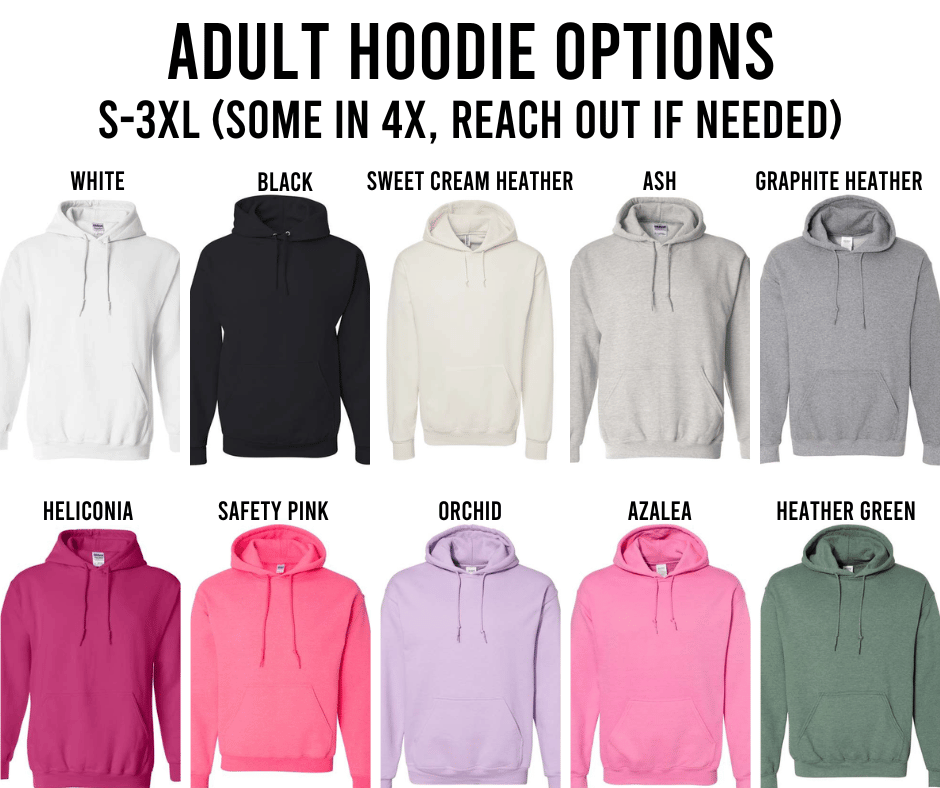 Adult Hoodie Sweatshirt
