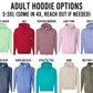 Adult Hoodie Sweatshirt