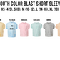 Youth Comfort Color Color Blast Short Sleeve Tee