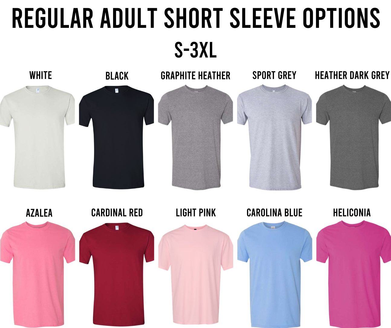 Adult Short Sleeve