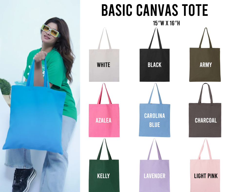 Basic Canvas Tote
