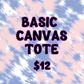 Basic Canvas Tote
