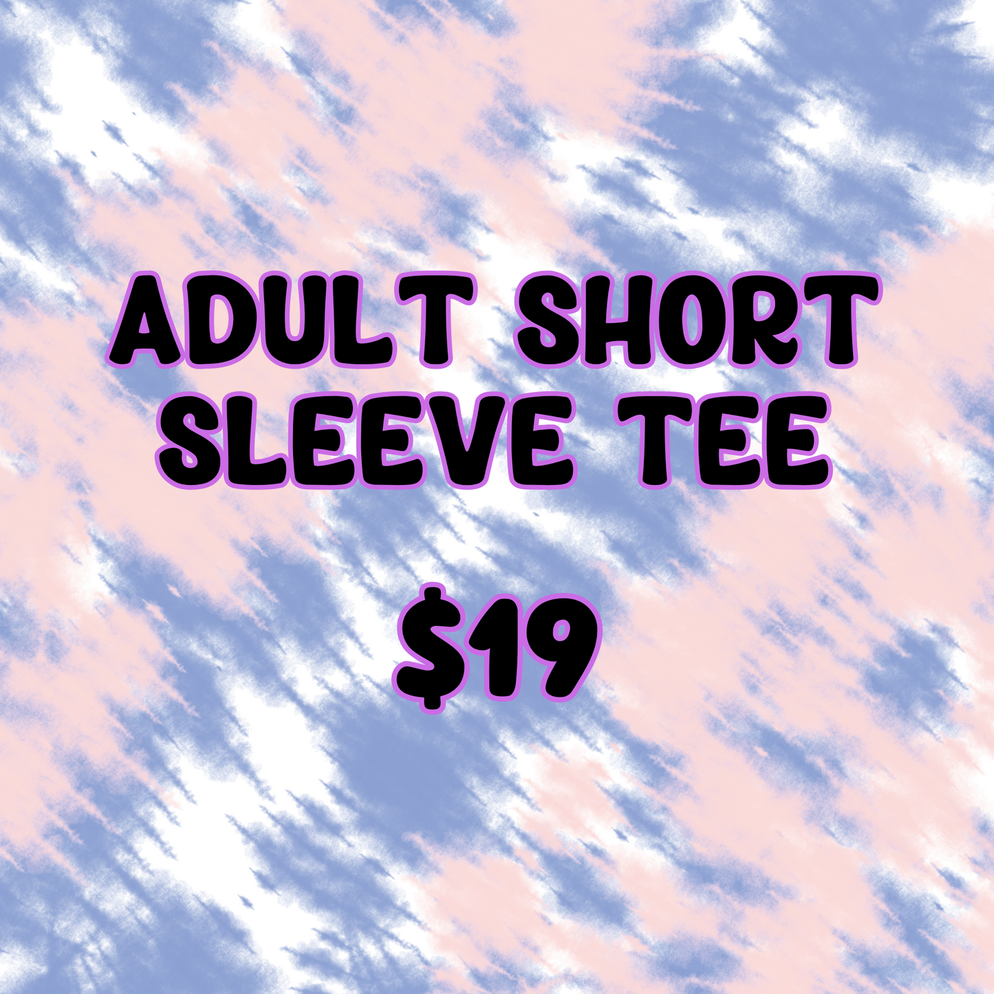 Adult Short Sleeve