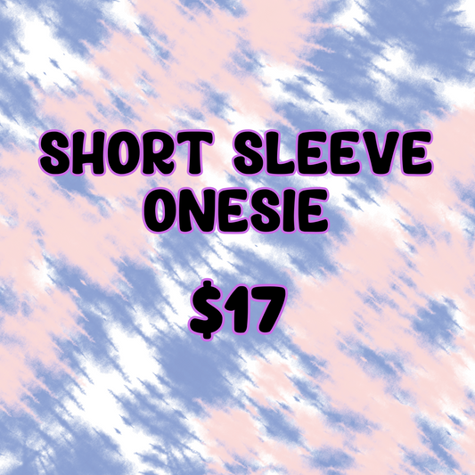 Infant Short Sleeve Onesie