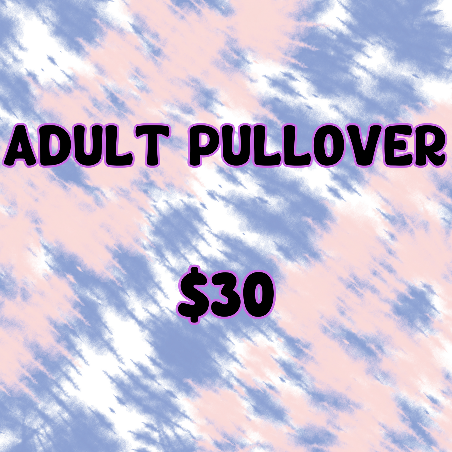 Adult Pullover Sweatshirt